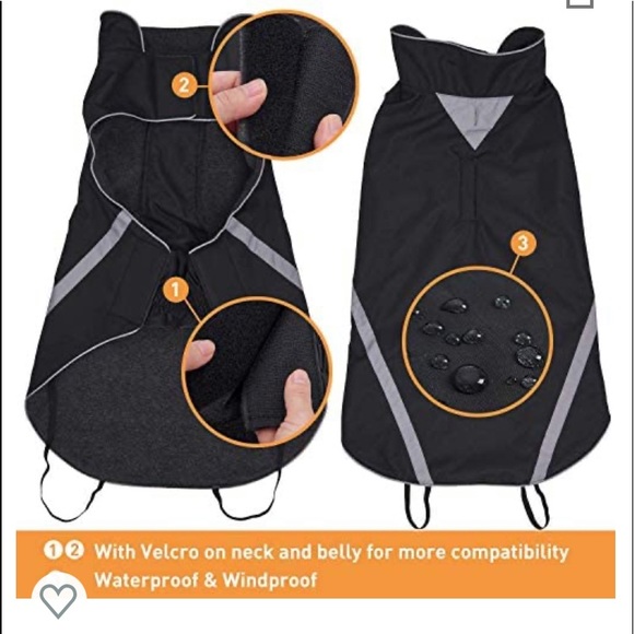 Other - Dog Jacket for Dogs Soft Fleece Lining Extra Warm